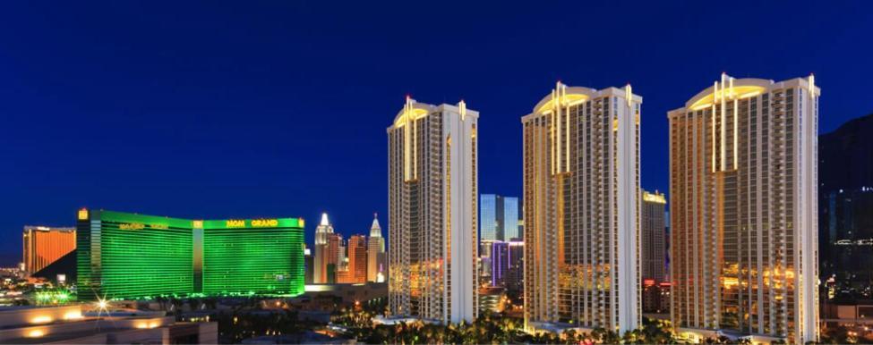 Mgm Signature Ph 30Th Floor Deluxe Studio Apartment Strip Facing With Balcony Las Vegas Exterior foto